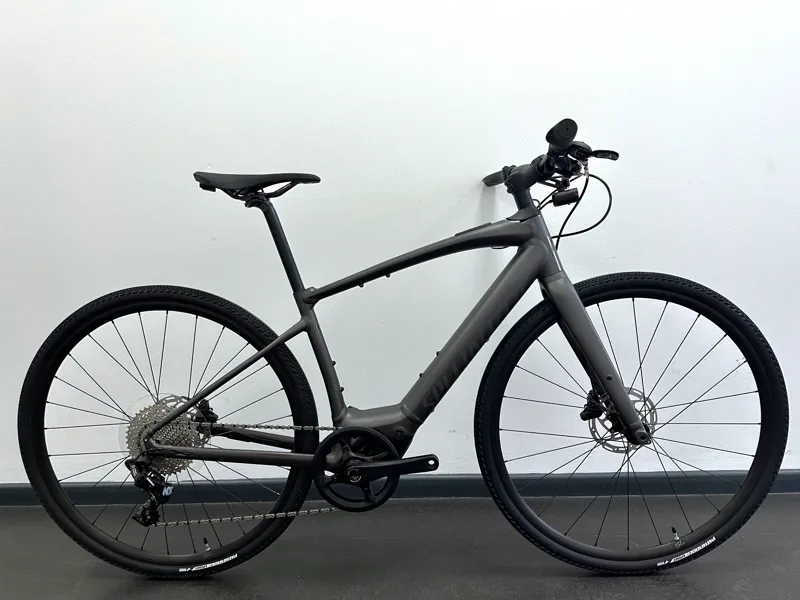 EX-DISPLAY Specialized Turbo Vado SL 4.0 Electric Hybrid Bike Small 2023 in Smoke Black